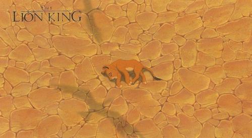 1994 SkyBox The Lion King Widevision #29 As the evil Scar institutes his rule of the pride lands Front