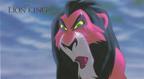 1994 SkyBox The Lion King Widevision #48 Simba breaks free at last from the fighting and looks Front