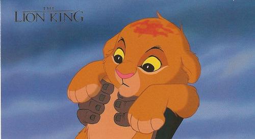 1994 SkyBox The Lion King Widevision #4 The age-old anointing ceremony begins. Like an Front