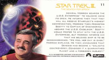 1994 SkyBox Star Trek III The Search for Spock Cinema Collection #11 Decommissioned Back
