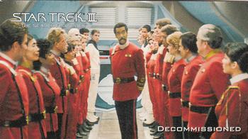 1994 SkyBox Star Trek III The Search for Spock Cinema Collection #11 Decommissioned Front