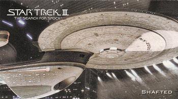 1994 SkyBox Star Trek III The Search for Spock Cinema Collection #24 Shafted Front