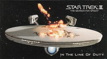 1994 SkyBox Star Trek III The Search for Spock Cinema Collection #52 In The Line Of Duty Front