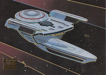 1994 SkyBox Star Trek Master Series #54 U.S.S. Tsiolkovsky Front