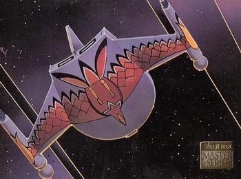 1994 SkyBox Star Trek Master Series #59 Romulan Bird-of-Prey Front