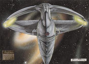 1994 SkyBox Star Trek Master Series #68 Romulan Warbird Front
