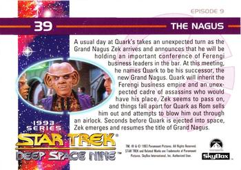 1993 SkyBox Star Trek: Deep Space Nine #39 The Nagus Back