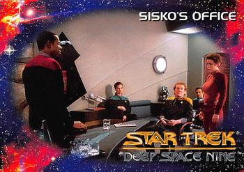 1993 SkyBox Star Trek: Deep Space Nine #51 Sisko's Office Front