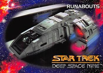 1993 SkyBox Star Trek: Deep Space Nine #68 Runabouts Front