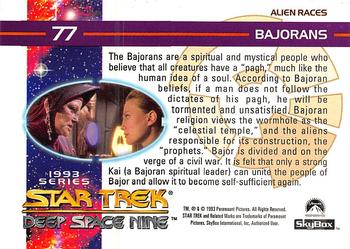 1993 SkyBox Star Trek: Deep Space Nine #77 Bajorans Back