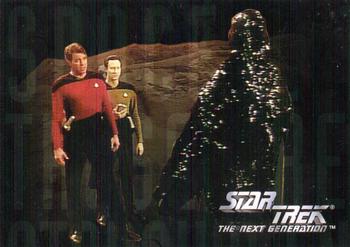 1994 SkyBox Star Trek: The Next Generation Season 1 #3 Mission Chronology Front