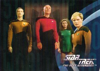1994 SkyBox Star Trek: The Next Generation Season 1 #6 Mission Chronology Front