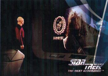 1994 SkyBox Star Trek: The Next Generation Season 1 #9 Mission Chronology Front