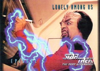 1994 SkyBox Star Trek: The Next Generation Season 1 #28 Lonely Among Us Front