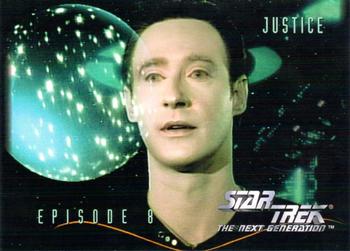 1994 SkyBox Star Trek: The Next Generation Season 1 #32 Justice Front