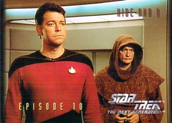 1994 SkyBox Star Trek: The Next Generation Season 1 #39 Hide and Q Front