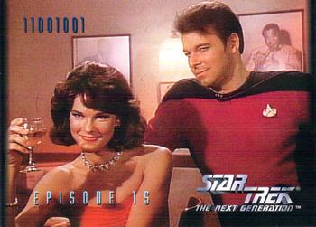 1994 SkyBox Star Trek: The Next Generation Season 1 #53 11001001 Front
