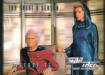 1994 SkyBox Star Trek: The Next Generation Season 1 #55 Too Short a Season Front