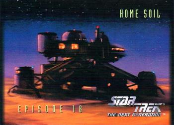 1994 SkyBox Star Trek: The Next Generation Season 1 #61 Home Soil Front