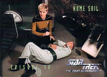 1994 SkyBox Star Trek: The Next Generation Season 1 #62 Home Soil Front