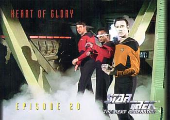1994 SkyBox Star Trek: The Next Generation Season 1 #67 Heart of Glory Front