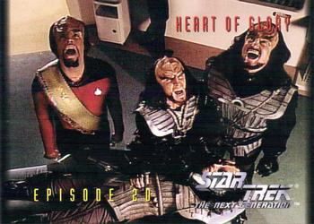 1994 SkyBox Star Trek: The Next Generation Season 1 #68 Heart of Glory Front
