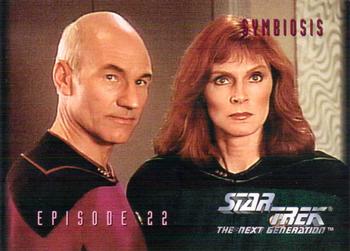 1994 SkyBox Star Trek: The Next Generation Season 1 #75 Symbiosis Front