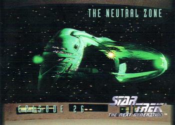1994 SkyBox Star Trek: The Next Generation Season 1 #86 The Neutral Zone Front