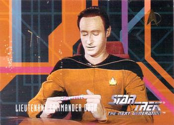 1994 SkyBox Star Trek: The Next Generation Season 1 #100 Lieutenant Commander Data Front