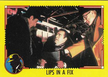 1990 Topps Dick Tracy Movie #30 Lips in a Fix Front