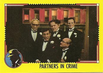 1990 Topps Dick Tracy Movie #34 Partners in Crime Front