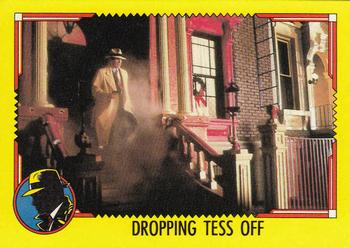 1990 Topps Dick Tracy Movie #42 Dropping Tess Off Front