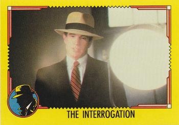 1990 Topps Dick Tracy Movie #33 The Interrogation Front