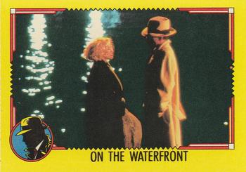 1990 Topps Dick Tracy Movie #72 On the Waterfront Front