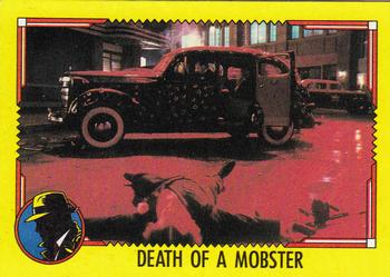1990 Topps Dick Tracy Movie #82 Death of a Mobster Front
