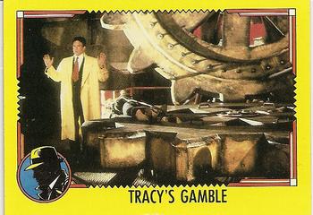 1990 Topps Dick Tracy Movie #86 Tracy's Gamble Front