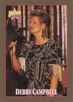 1992 NAC/Hit Cards International Branson On Stage #10 Debby Campbell Front