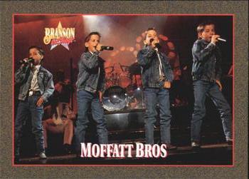 1992 NAC/Hit Cards International Branson On Stage #19 Moffatt Bros Front