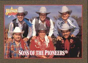 1992 NAC/Hit Cards International Branson On Stage #21 Sons of the Pioneers Front
