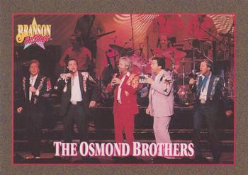 1992 NAC/Hit Cards International Branson On Stage #23 The Osmond Brothers Front