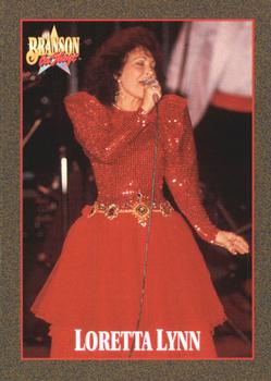 1992 NAC/Hit Cards International Branson On Stage #66 Loretta Lynn Front