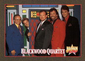 1992 NAC/Hit Cards International Branson On Stage #80 Blackwood Quartet Front