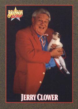 1992 NAC/Hit Cards International Branson On Stage #98 Jerry Clower Front