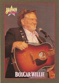 1992 NAC/Hit Cards International Branson On Stage #63 BoxCar Willie Front