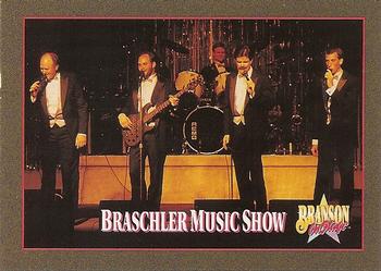 1992 NAC/Hit Cards International Branson On Stage #83 Braschler Music Show Front