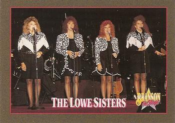 1992 NAC/Hit Cards International Branson On Stage #84 The Lowe Sisters Front