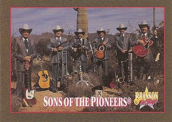1992 NAC/Hit Cards International Branson On Stage #89 Sons of the Pioneers Front