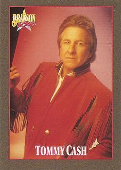 1992 NAC/Hit Cards International Branson On Stage #92 Tommy Cash Front