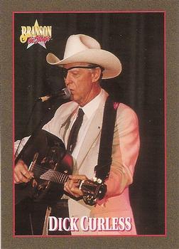 1992 NAC/Hit Cards International Branson On Stage #9 Dick Curless Front
