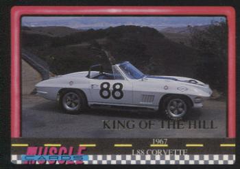1991 Muscle Cards - King of the Hill #5 1967 Chevrolet Corvette Front